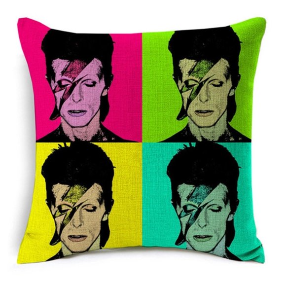 House Of Adornments Other - David Bowie Aladdin Sane Pillow cover cushion
